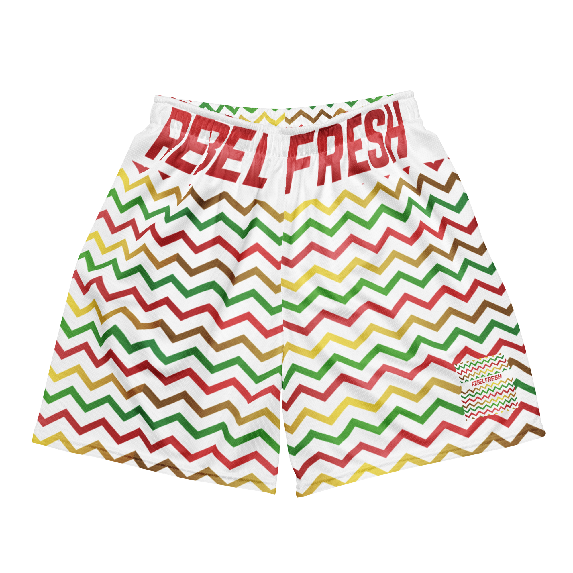 Rebel Fresh Unisex Mesh Shorts