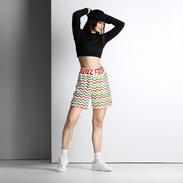 Rebel Fresh Unisex Mesh Shorts