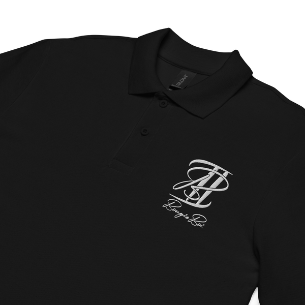 B2 Logo Unisex Pique Polo Shirt