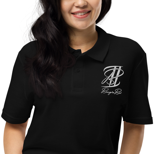 B2 Logo Unisex Pique Polo Shirt