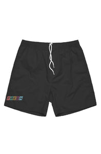 Fresh Color Block Mens Short Shorts