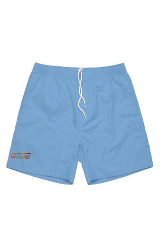 Fresh Color Block Mens Short Shorts