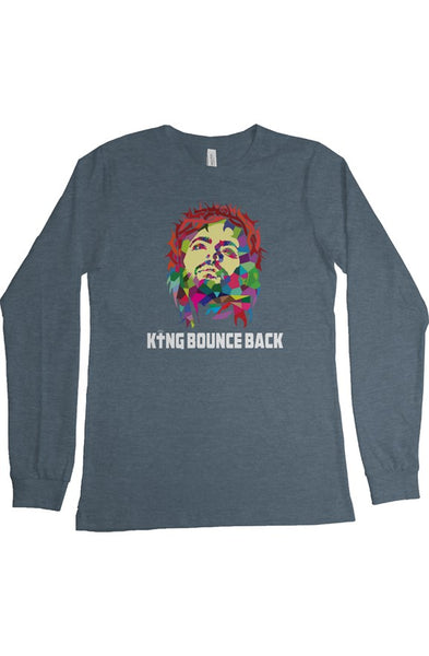 King Bounce Back Abstract Long Sleeve T Shirt