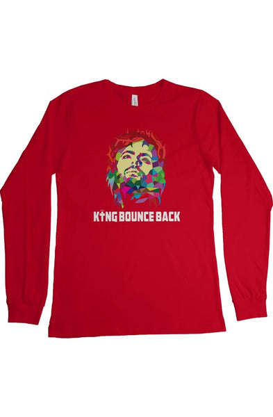 King Bounce Back Abstract Long Sleeve T Shirt