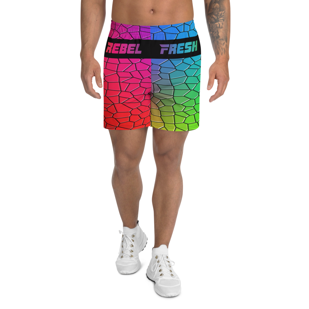 Rebel Fresh Men's Athletic Long Shorts