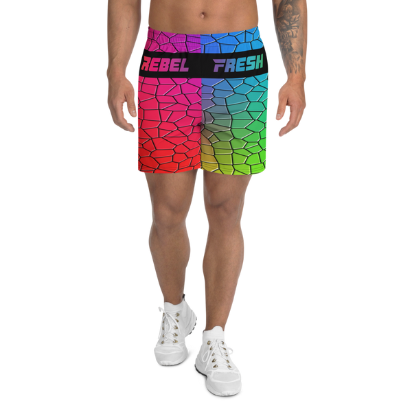 Rebel Fresh Men's Athletic Long Shorts