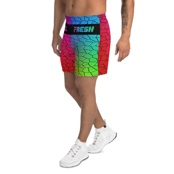 Rebel Fresh Men's Athletic Long Shorts