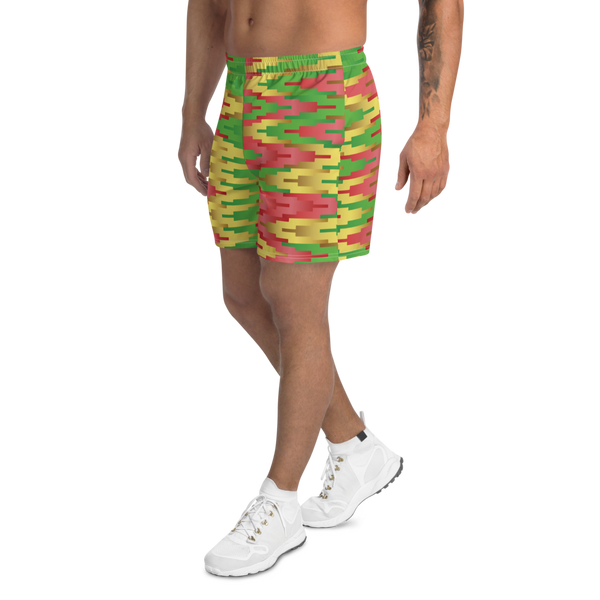 Zig All-Over Print Men's Athletic Long Shorts