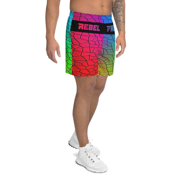 Rebel Fresh Men's Athletic Long Shorts