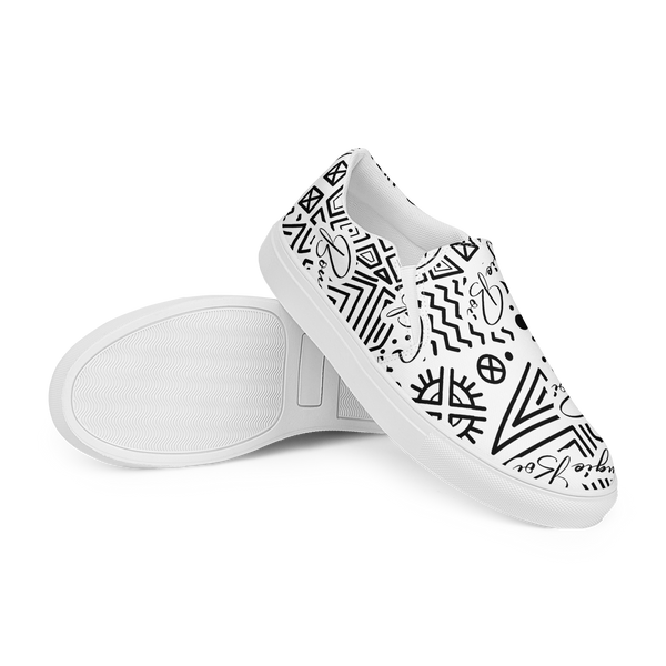 Bougie Boi Men’s Slip-on Canvas Shoes