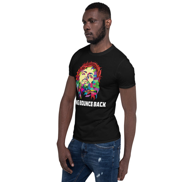 KING BOUNCE BACK - Abstract Design Short-Sleeve Unisex T-Shirt