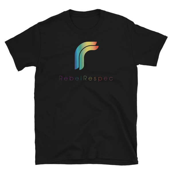 RebelRespec Logo Pride Short-Sleeve Unisex T-Shirt