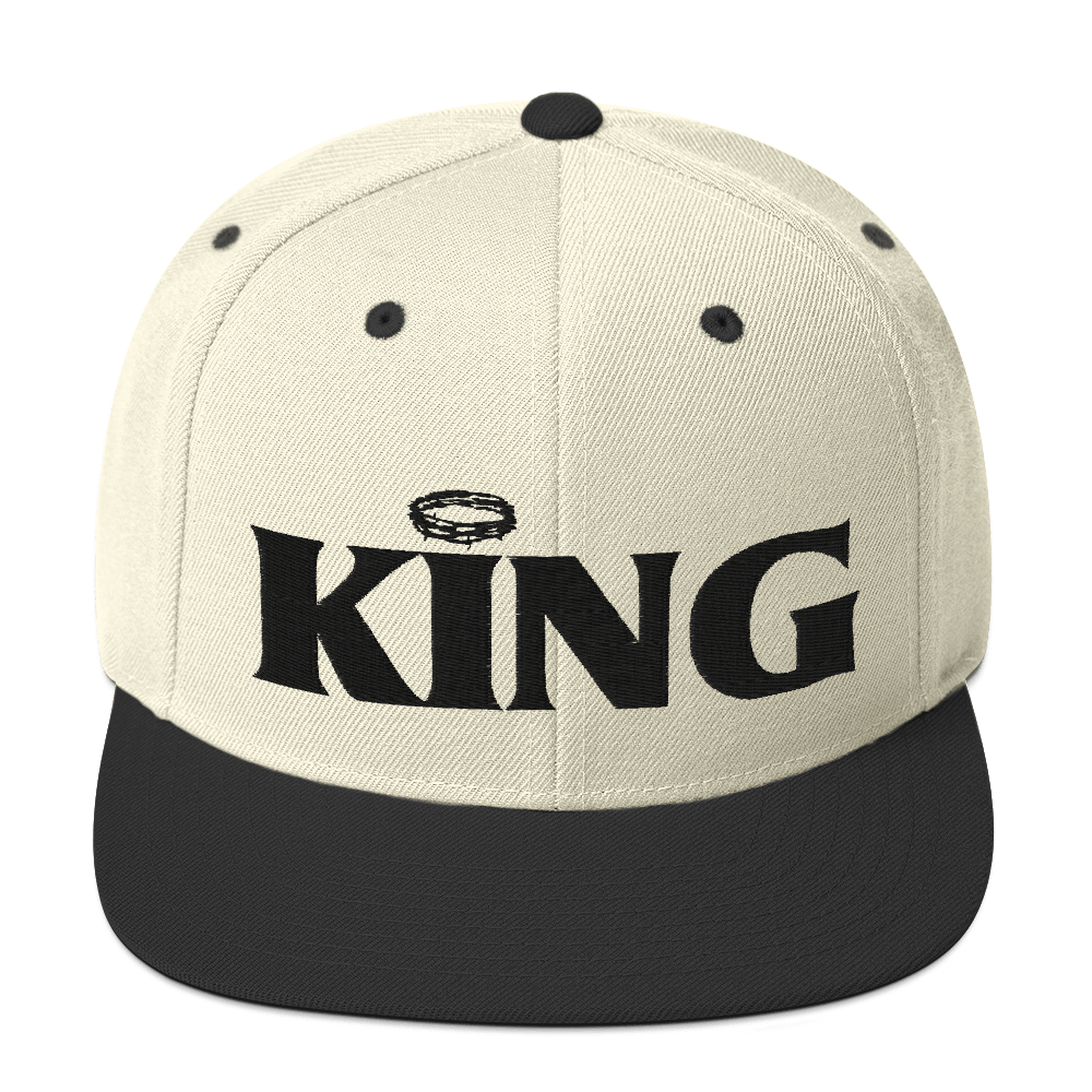 King Thorn Crown Snapback Hat