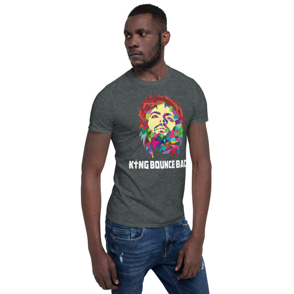 KING BOUNCE BACK - Abstract Design Short-Sleeve Unisex T-Shirt