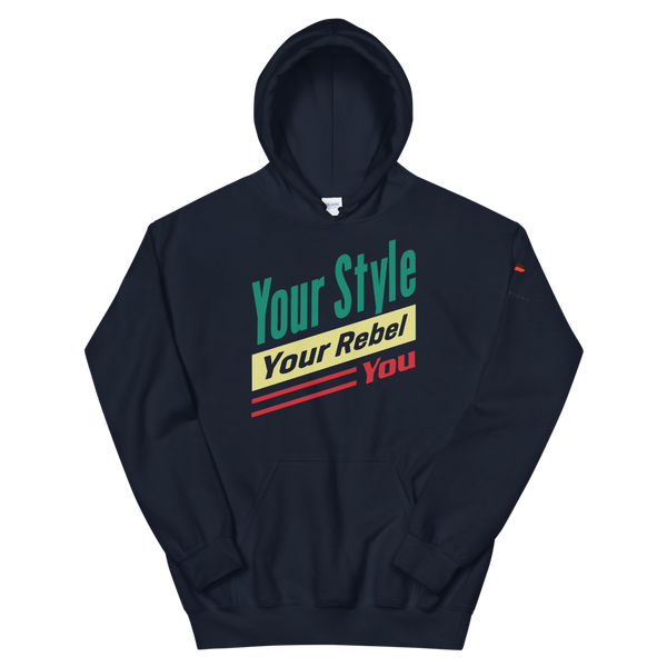 Tagline With Logo On Sleeve Unisex Hoodie