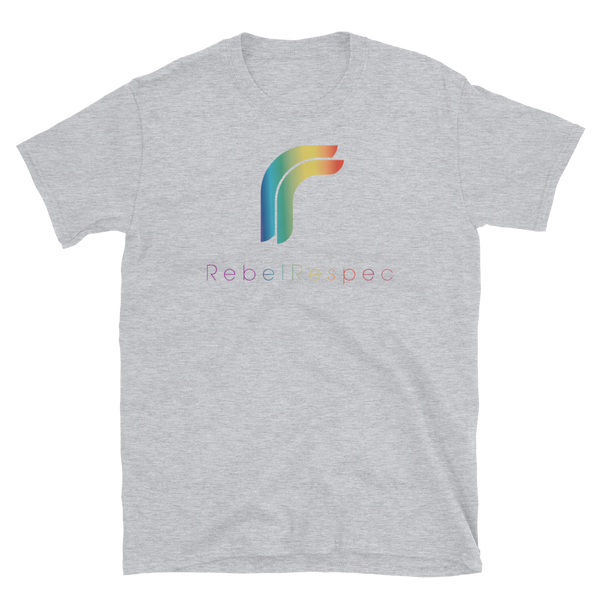 RebelRespec Logo Pride Short-Sleeve Unisex T-Shirt