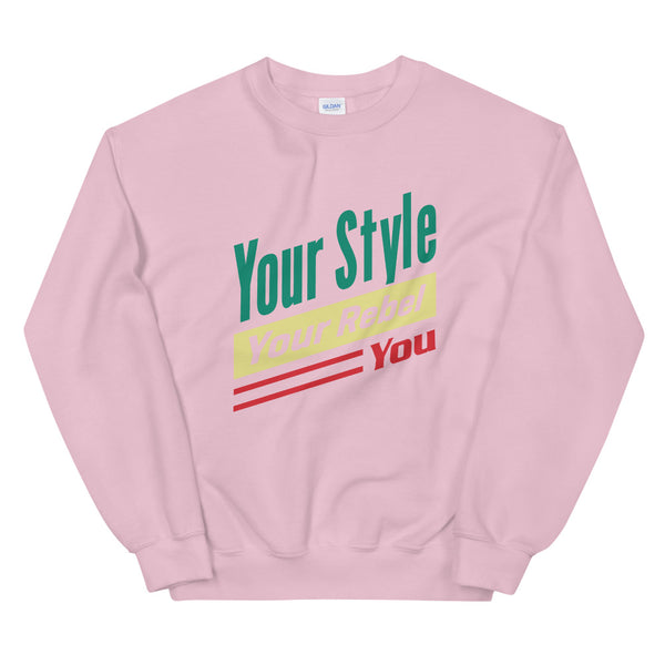 Tagline With Outside Label Unisex Sweatshirt