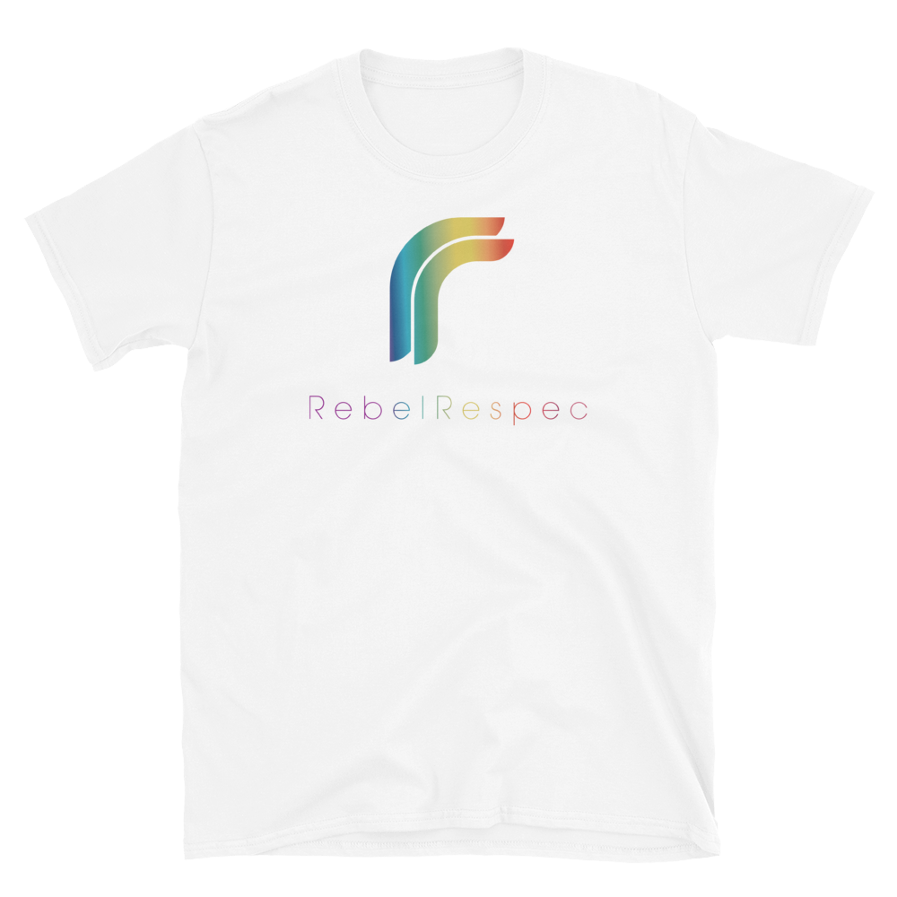 RebelRespec Logo Pride Short-Sleeve Unisex T-Shirt