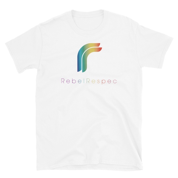 RebelRespec Logo Pride Short-Sleeve Unisex T-Shirt