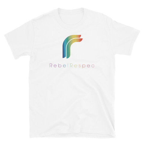 RebelRespec Logo Pride Short-Sleeve Unisex T-Shirt