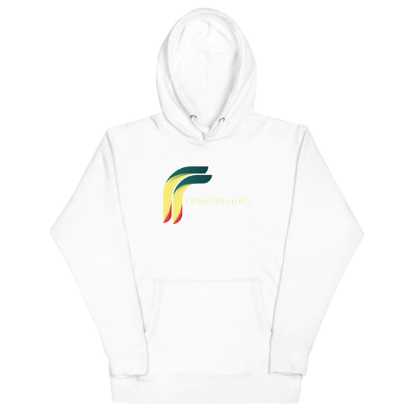 RebelRespec Logo Red Green and Gold Unisex Hoodie