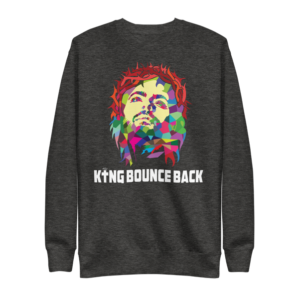 King Bounce Back Abstract Unisex Fleece Pullover