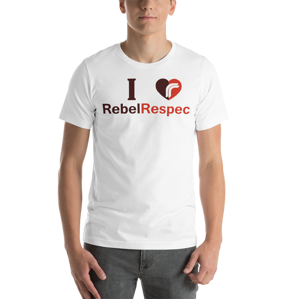 I love RebelRespec Short-Sleeve Unisex T-Shirt