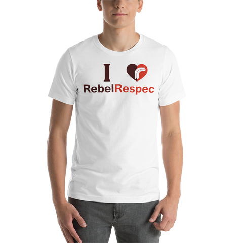 I love RebelRespec Short-Sleeve Unisex T-Shirt