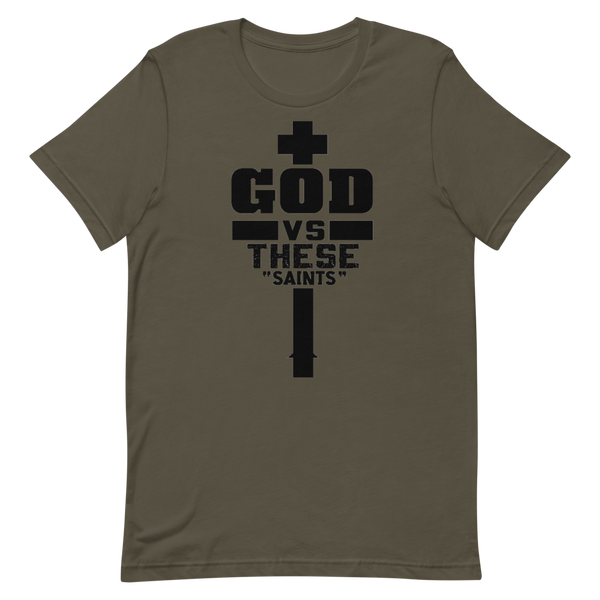 God V. These Saints Short-Sleeve Unisex T-Shirt