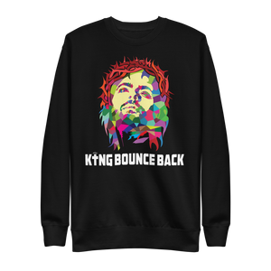 King Bounce Back Abstract Unisex Fleece Pullover