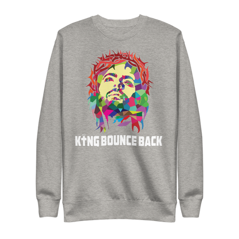 King Bounce Back Abstract Unisex Fleece Pullover