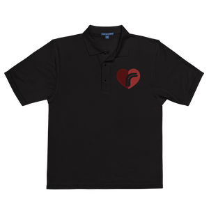 Heart RebelRespec Men's Premium Polo