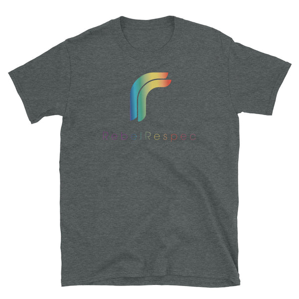 RebelRespec Logo Pride Short-Sleeve Unisex T-Shirt
