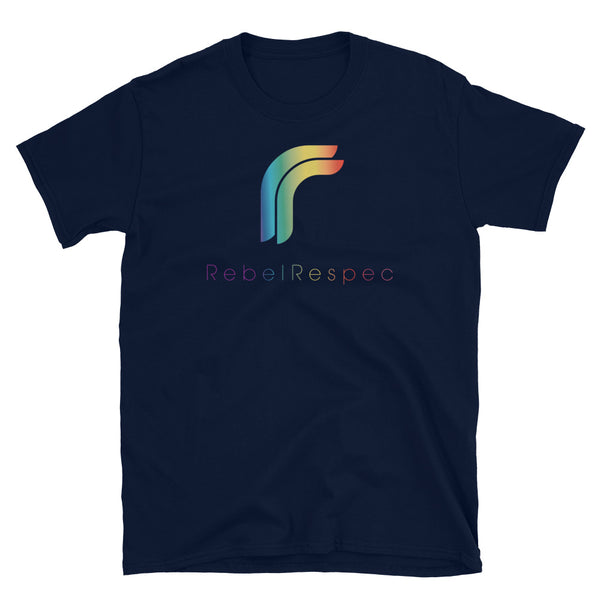 RebelRespec Logo Pride Short-Sleeve Unisex T-Shirt