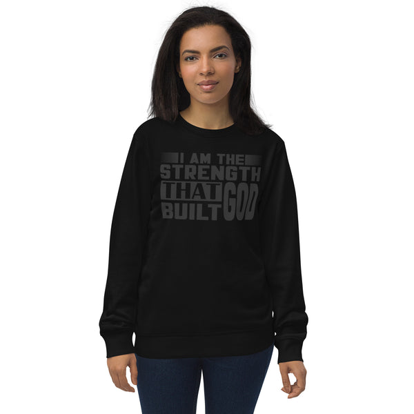 Strength Of God Unisex Organic Sweatshirt