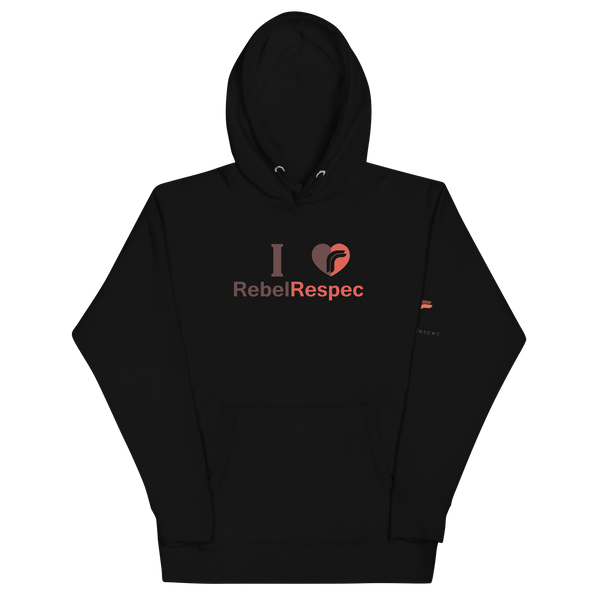 I Love RebelRespec Unisex Hoodie