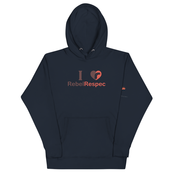 I Love RebelRespec Unisex Hoodie