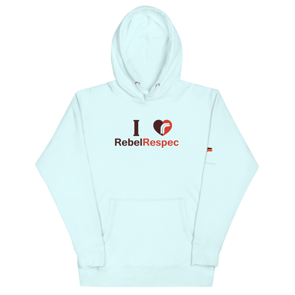 I Love RebelRespec Unisex Hoodie